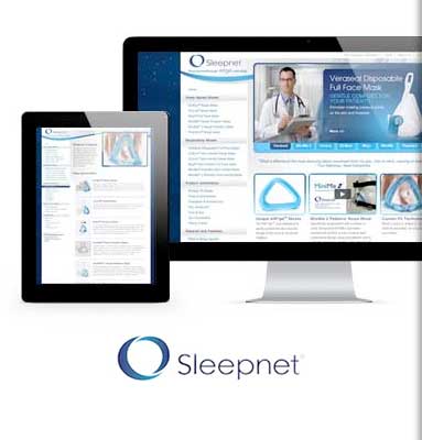 Sleepnet Ecommerce Website Design
